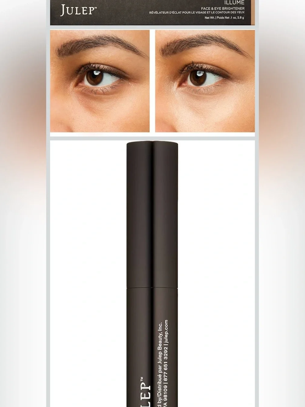 Julep illume face & eye brightener: Rise & Shine Brand New in Box!